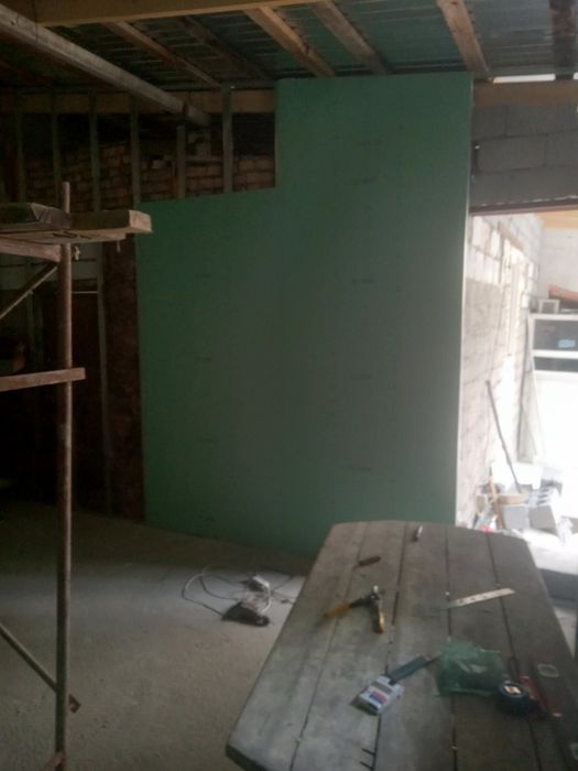 Гипсокартон стеновой монтаж от 2500