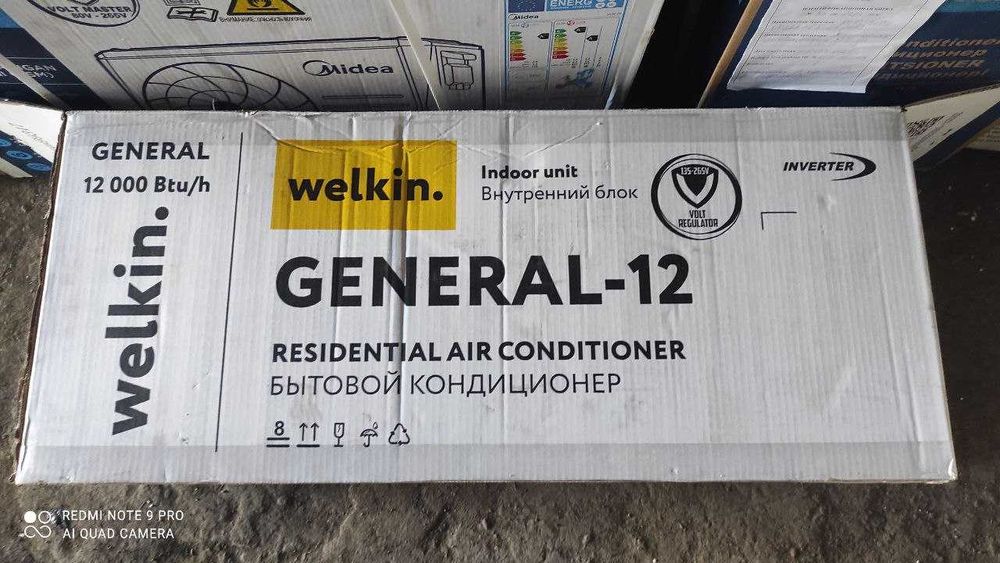 Кондиционер Welkin/Konditsioner Welkin General SLV 18 000 Btu Inverter