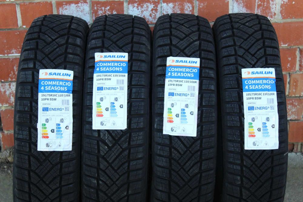 Anvelope noi 195/75R16C 110/108R, 10PR, Sailun, All Season, DOT 2025