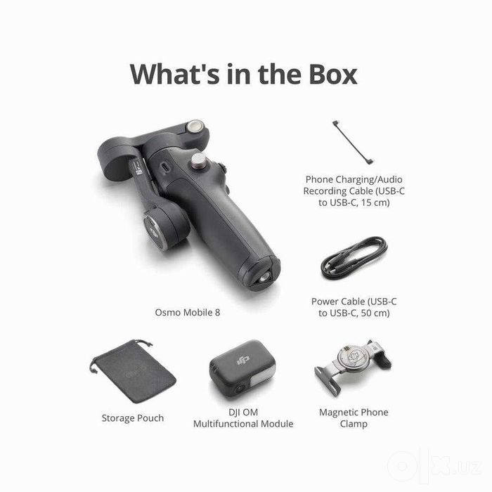 DJI Osmo Mobile 8 — это более новая модель стабилизатора