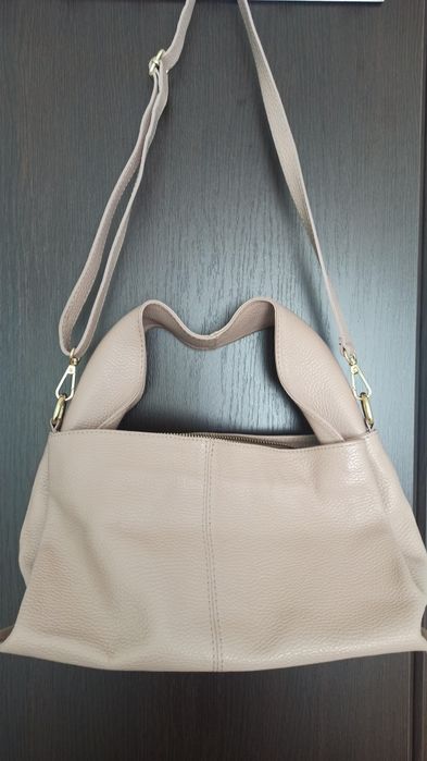 Дамска чанта от естествена кожа