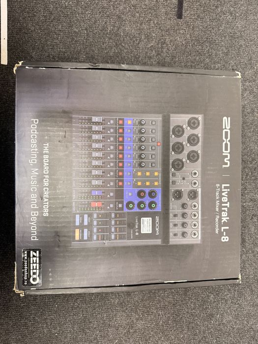 Mixer Audio – Zoom LiveTrak L-8