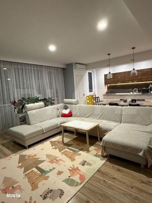 Apartament cu 3 camere, 80 mp utili, mobilat si utilat, parcare, zona — fotografia 1