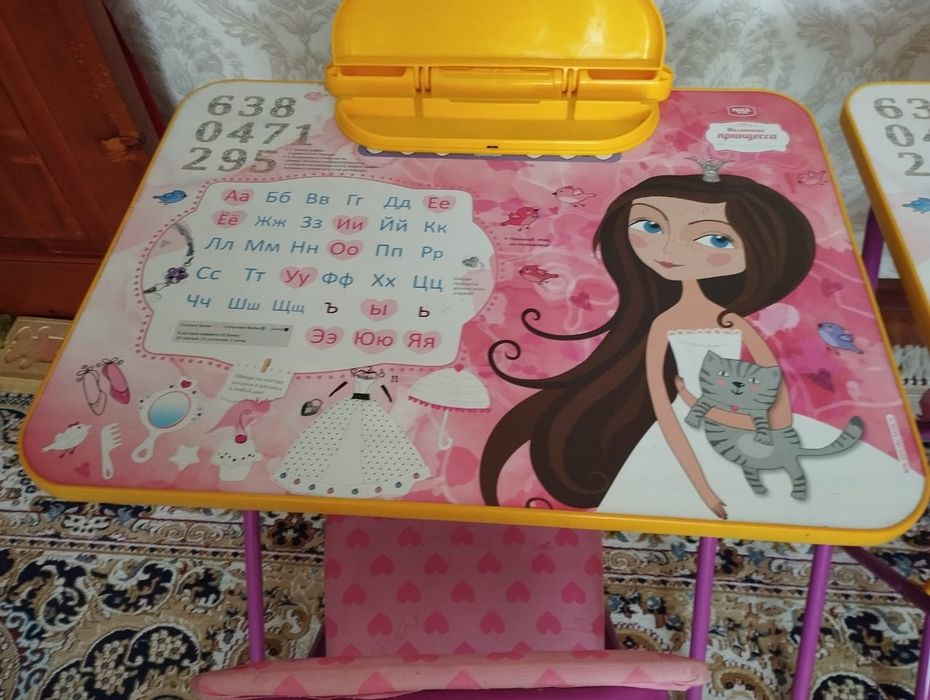 Мебель детский стол со стулом