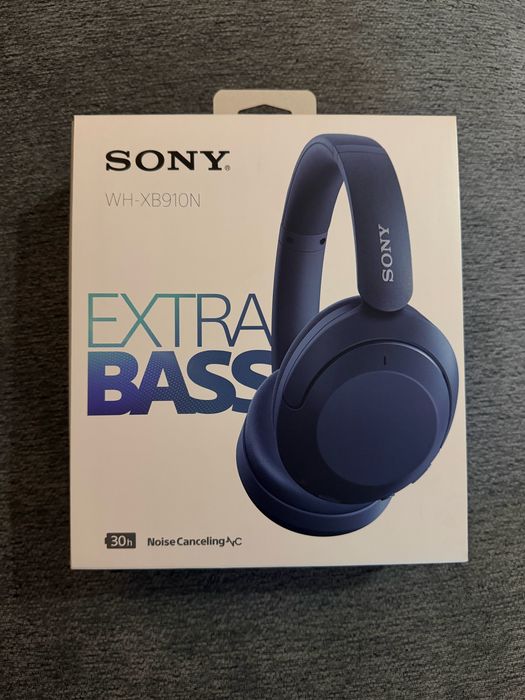 Слушалки Sony EXTRA BASS WH-XB910N