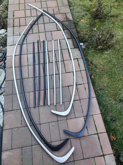 Ornament usa ornamente usi geam plafon BMW F30 crom negre negru mat