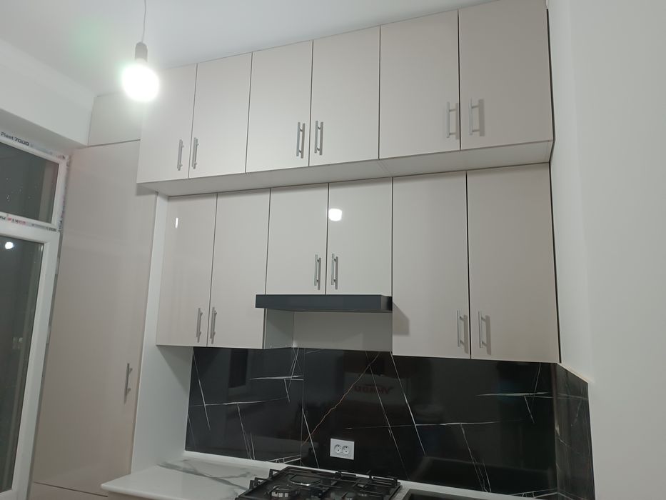 МДФ. Акрил материалдан кухня, прихожая, шкаф ясаймиз фурнитура Турция