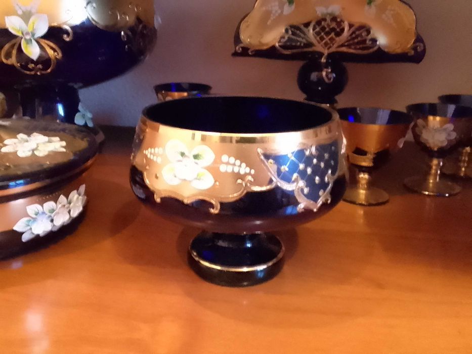 Вазы Чешское стекло Богема