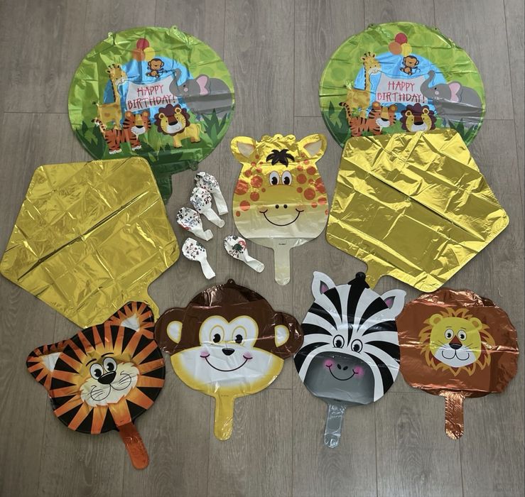 Set aniversar zoo (fata de masa,banner)