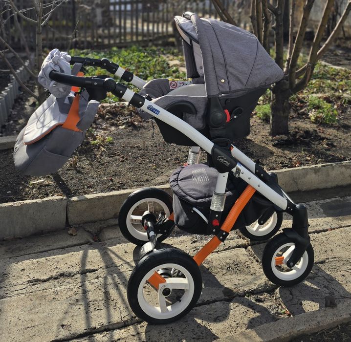 Коляска 3 в 1 Adamex