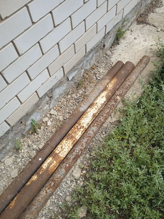 Стойка трубы для забора