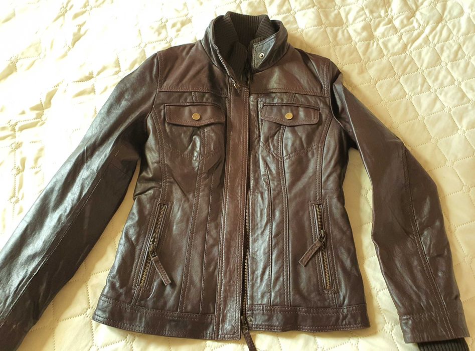 Ново яке, естествена кожа