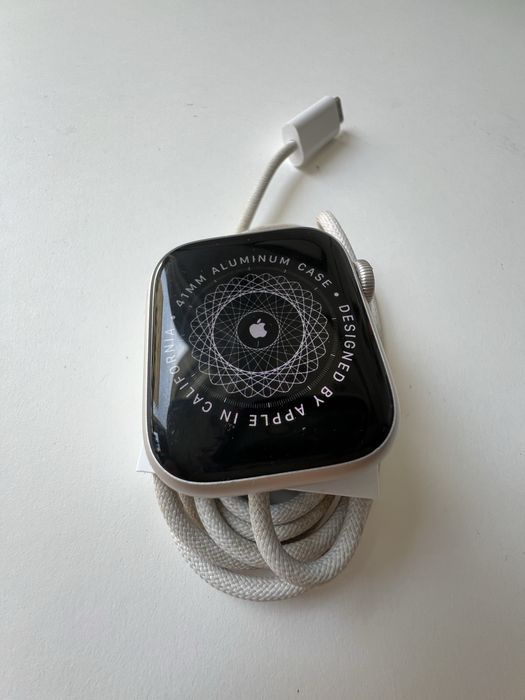 Apple Watch Series 9, argintiu, 41 mm