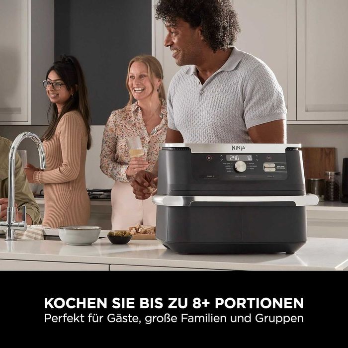 Фритюрник/ Airfryer Ninja Foodi FlexDrawer AF500EU с две отделения