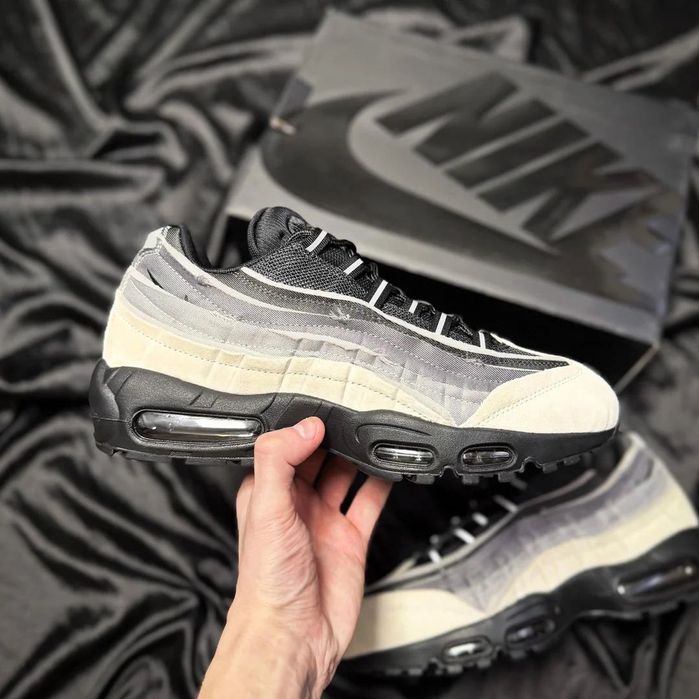 !ЛИМИТИРАНИ! Nike Air Max 95 | C*mme Des Garcons 'Grey' | + КУТИЯ