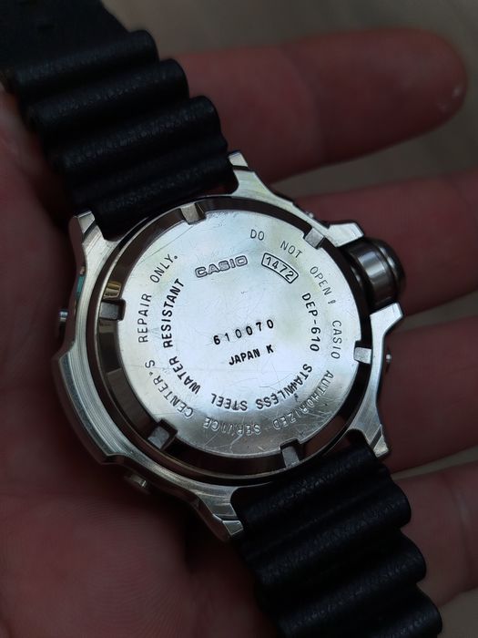 Часы Casio для дайвинга.