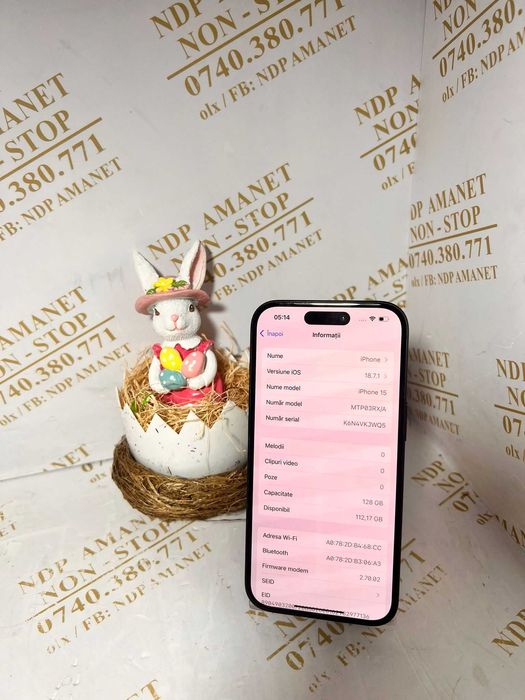 NDP Amanet Calea Mosilor 298    IPHONE 15 (53317)