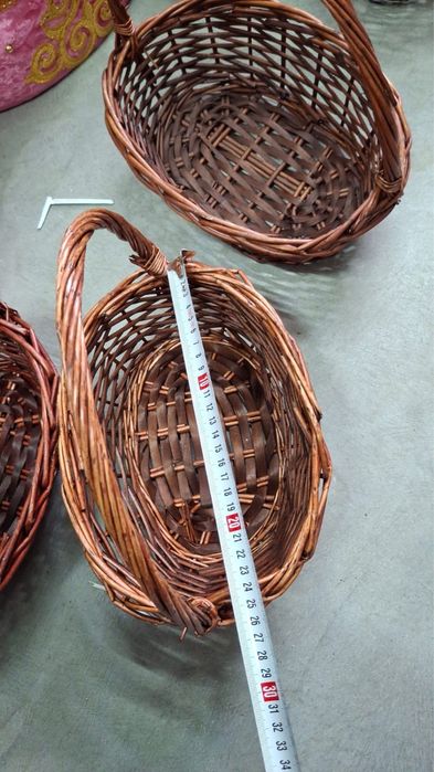 Плетеные корзины 25см