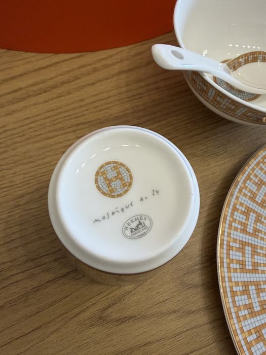 Hermes Mosaique au 24 сет комплект за хранене за двама
