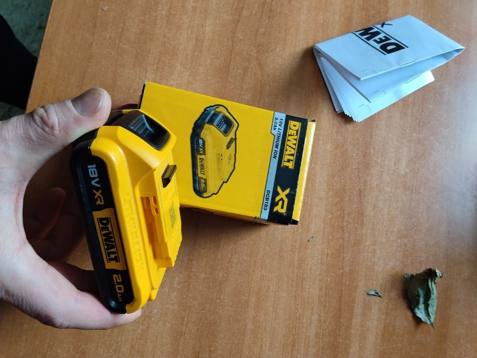 DeWalt 18v  acumulatori