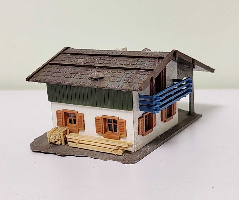 lot machete casute diorama H0 1:87 CFR