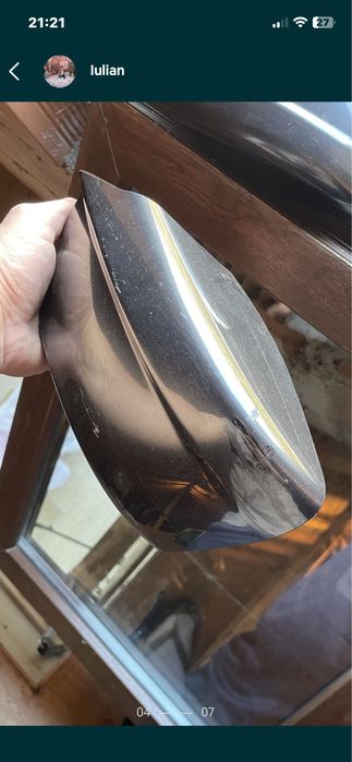 Vand capace originale oglinzi Bmw F10/F11 culoare negru