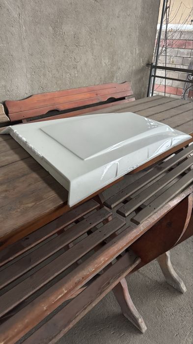 Накладка на капот на Гелик