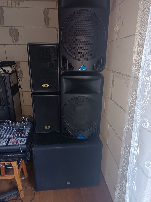 Sistem audio 6 sateliți plus mixer și putere