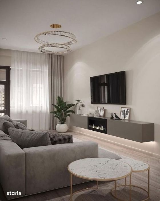 Apartament  tip studio cu gradina Str Biruintei