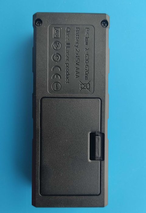 Дигитална лазерна ролетка рулетка 40 метра 40м далекомер, площ и обем