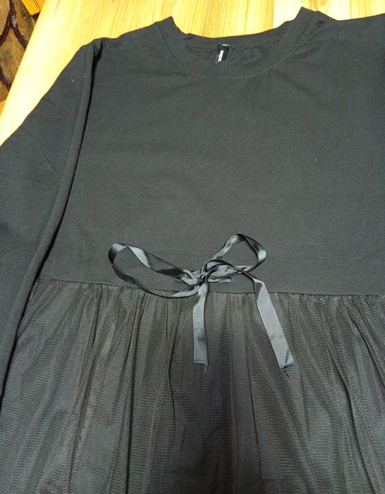 Rochie neagră midi XXL