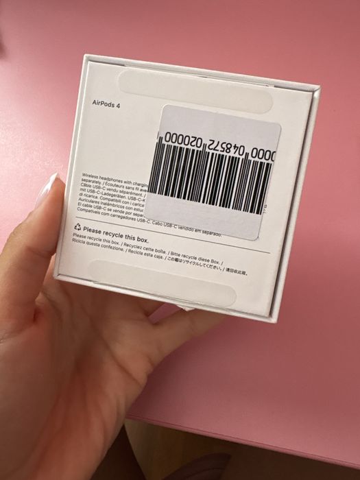 Слушалки Airpods 4 с ГАРАНЦИЯ