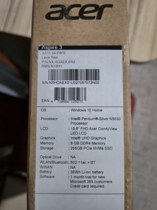 Acer Aspire 3 A315