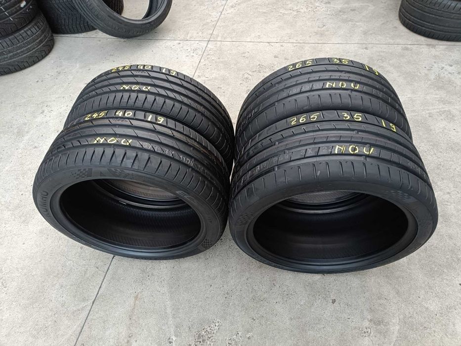 Set 4 anvelope noi de vara 245 40 19 cu 265 35 19 kumho ecsta