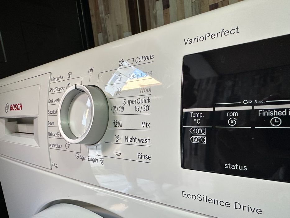 Пералня Bosch Serie 6 WAT28460BY – 8 кг, 1400 об./мин.