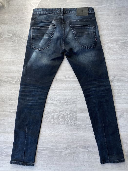 Blugi Scotch & Soda, marimea 30/32, albastri, conici
