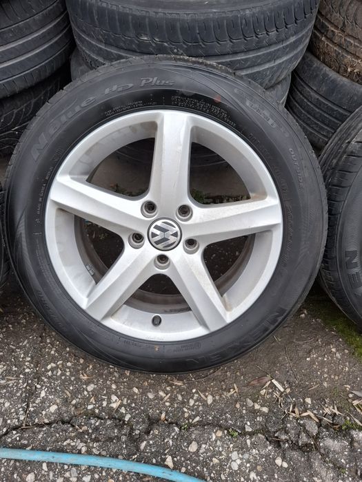 Алуминиеви Джанти 5х112/16"/6.5J/57.1/ЕТ42 с хубави гуми 205 55 16