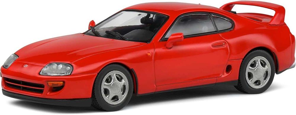Колекционерски модел Toyota Supra MKIV - Solido 1:43 (Червена)