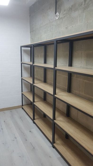 Rafturi metalice cu material gros