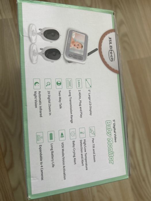 Baby Monitor cu 2 camere video , NOU in cutie