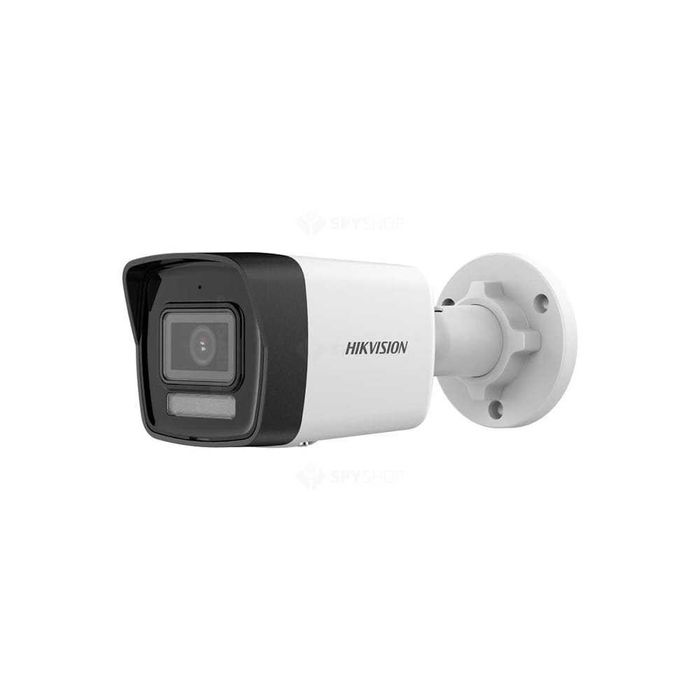 Camera supraveghere video 8MP Hikvision DS-2CD1083G2-LIUF POE IP lentila 2.8mm Smart Hybrid Light 30m microfon slot card noua