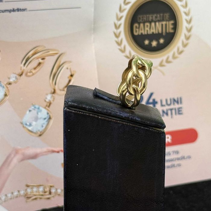 Inel aur 14k 3.33 g (B.62180.2-Tatarasi) Garantie 2 ani-1665 lei