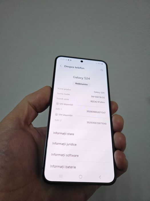 Samsung Galaxy S24 128 gb impecabil Garantie.