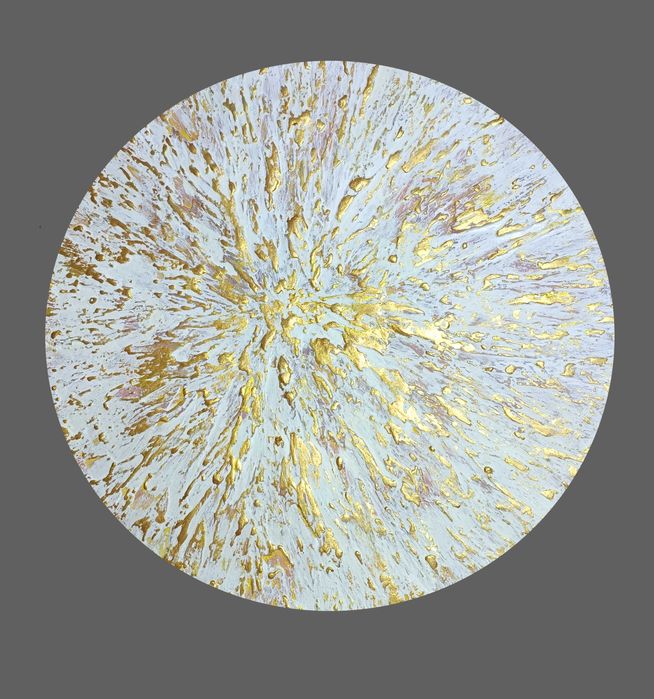 Интерьерная круглая картина