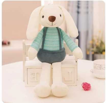 Меко плюшено зайче, 45см, Плючен заек, Плюшена играчка Заек