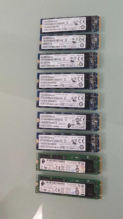 SSD 256GB M.2 2280 SATA III 6Gbps