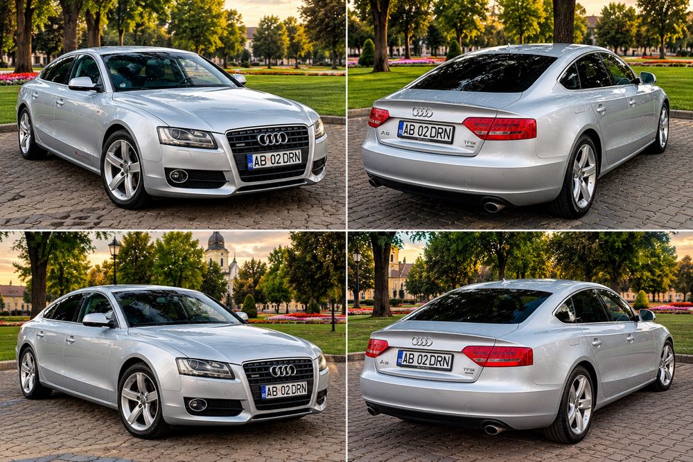 Audi A5 Sportback 2.0 TFSI Quattro | 2009 | 211 CP | Automată