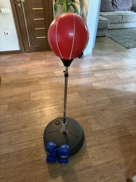 Перчатки боксерские  3-5 лет, груша напольная