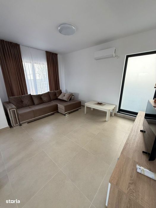 Casa cu 2 dormitoare mobilata/utilata prima inchiriere in Tunari