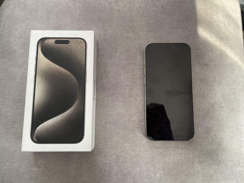 Iphone 15 pro с каробкой